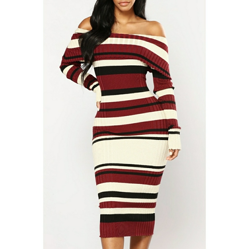 🔸NEW Fashion Nova Knit Midi Dress🔸
